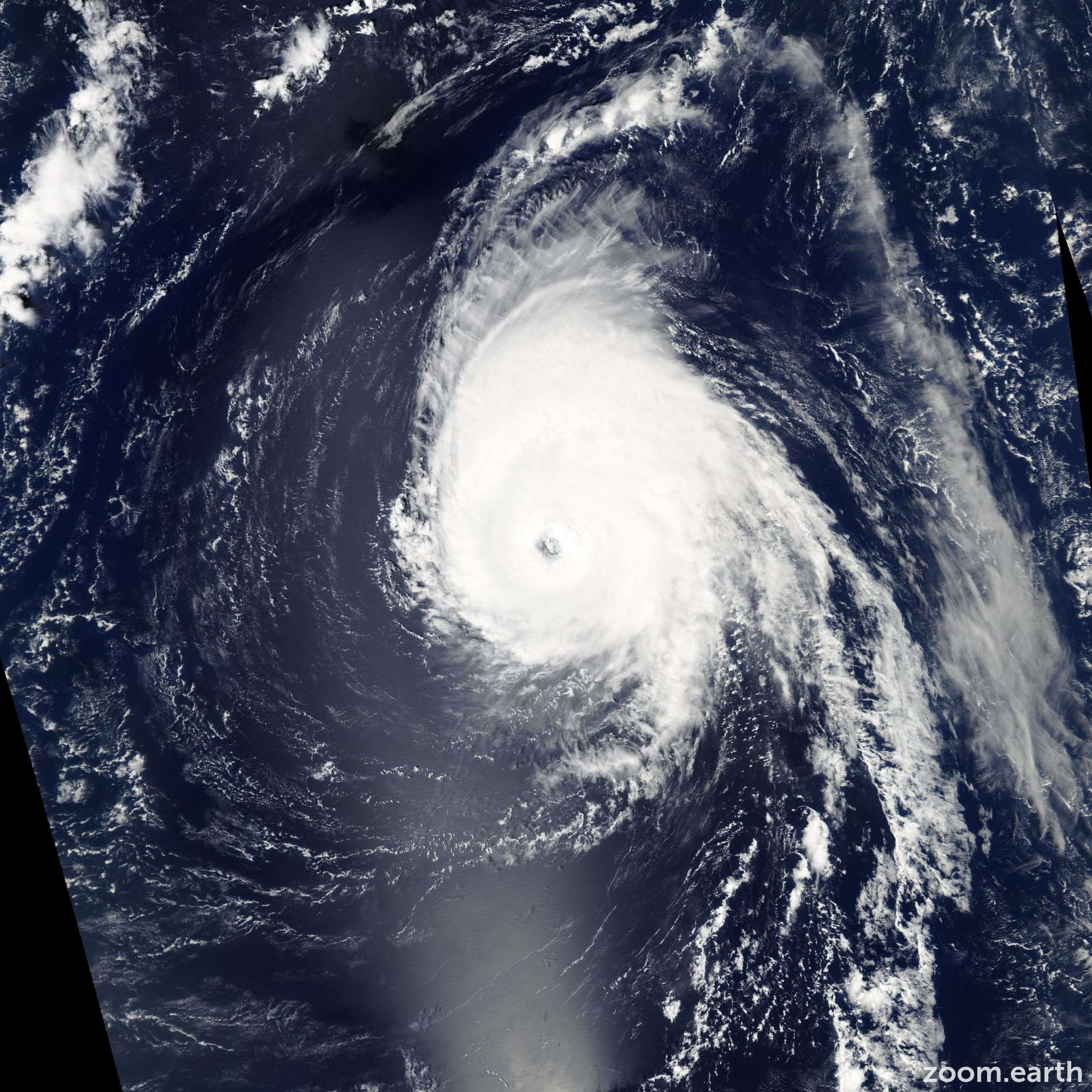 Major Hurricane Helene 2006 Zoom Earth