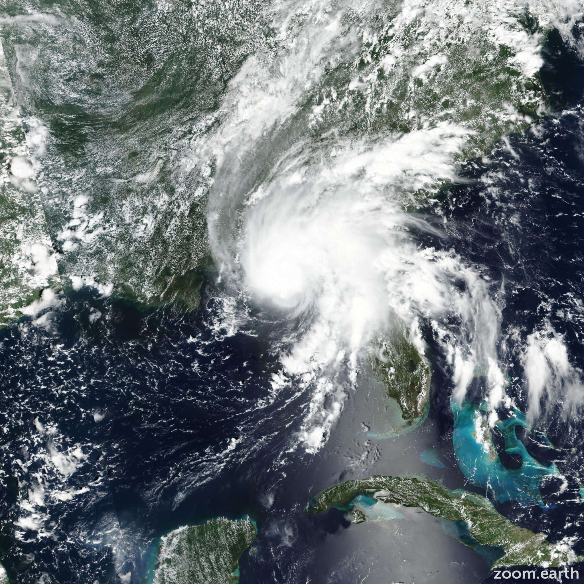 Tropical Storm Fred LIVE Images and Tracker Zoom Earth