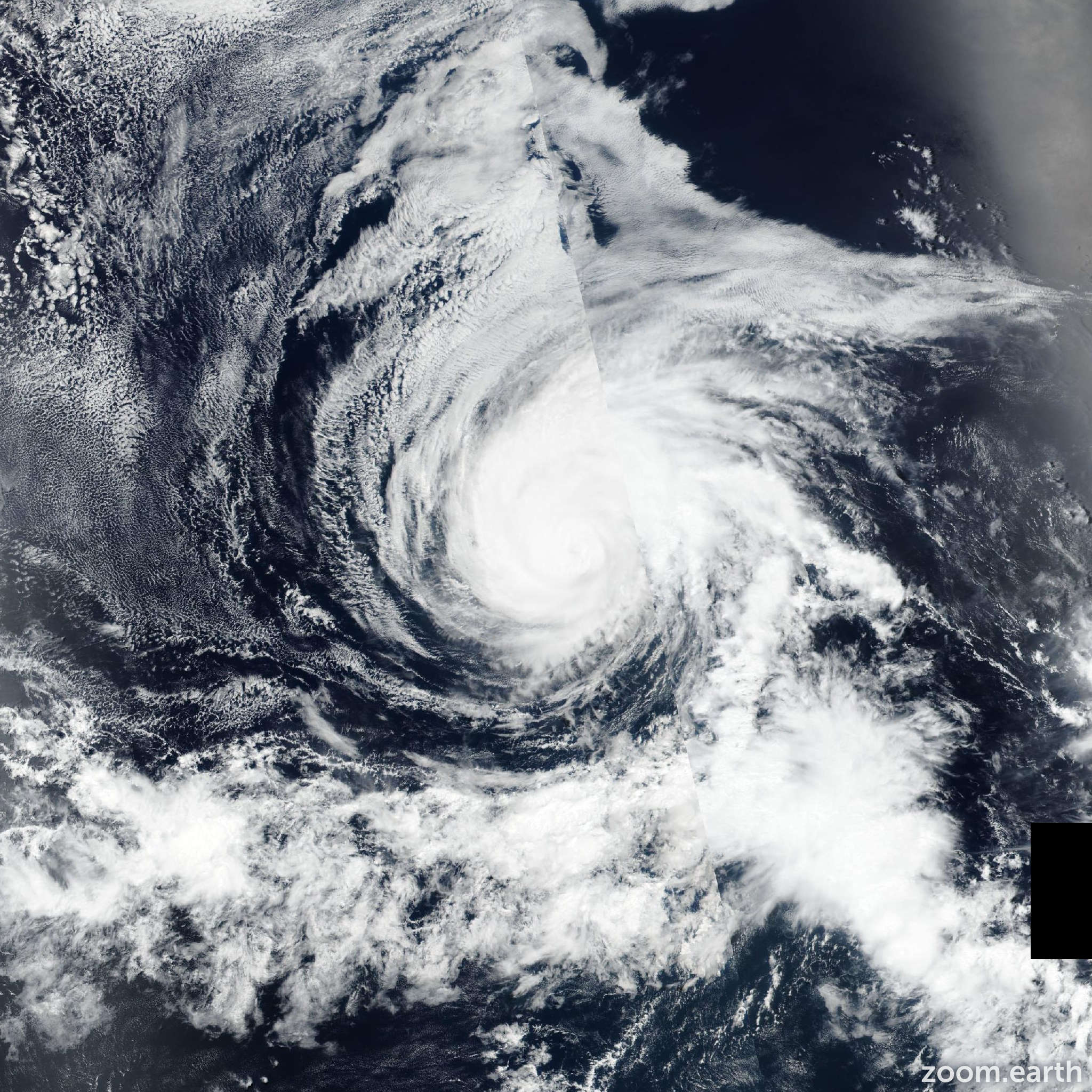 Major Hurricane Calvin 2023 Zoom Earth