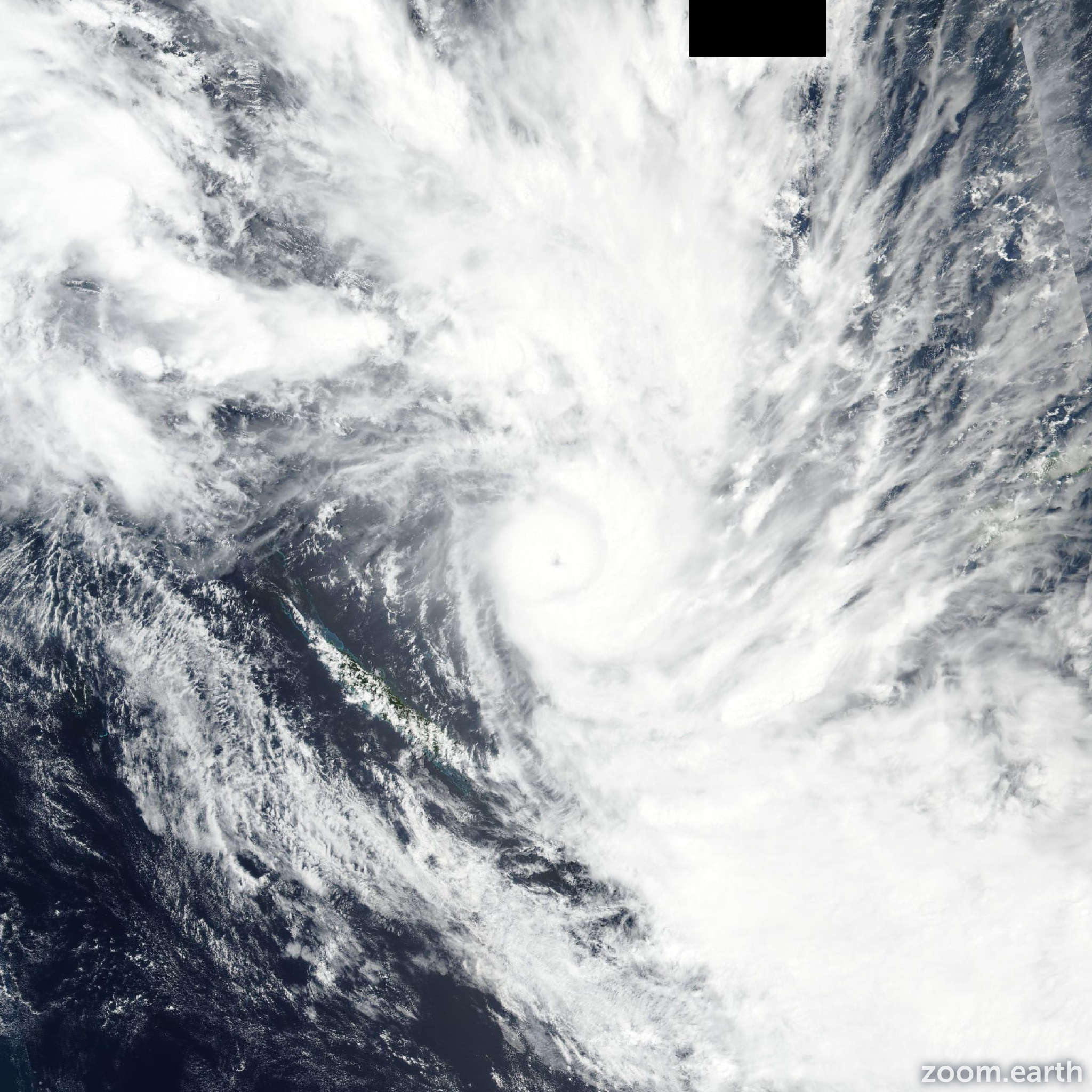 Traqueur et prévisions du cyclone tropical Judy LIVE