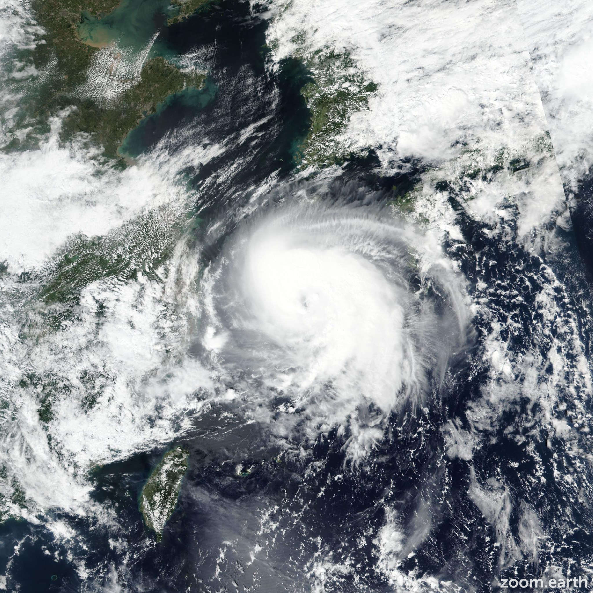 Tropical Depression Bebinca LIVE Tracker, Updates & Forecast Zoom Earth